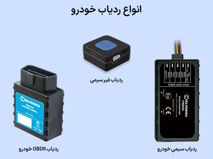 انواع ردیاب خودرو ودر انتخاب ردیاب خودرو مناسب