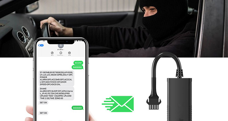 کد تنظیم موقعیتیابی لحظهای خودرو