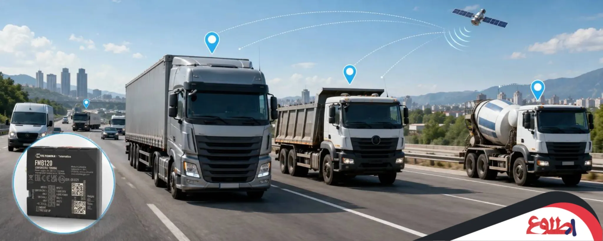 ردیاب تلتونیکا برای کامیون و خودروهای سنگین